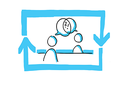 Icon: Beratung Rahmenbedingungen / Icon: consulting