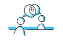 Icon Beratung  / Icon: consulting