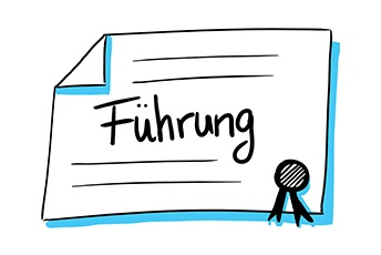Icon: Zertifikat für Führungskräfte