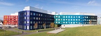 Bild: Front des Biomedizinischen Forschungszentrums Seltersberg // Photo: Front of the Biomedical Research Centre Seltersberg