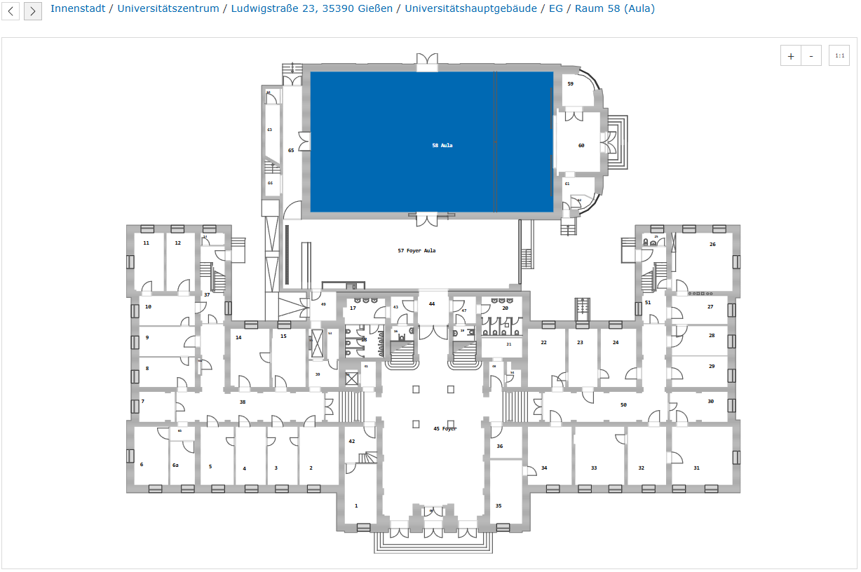JLUmaps-Geschossplan