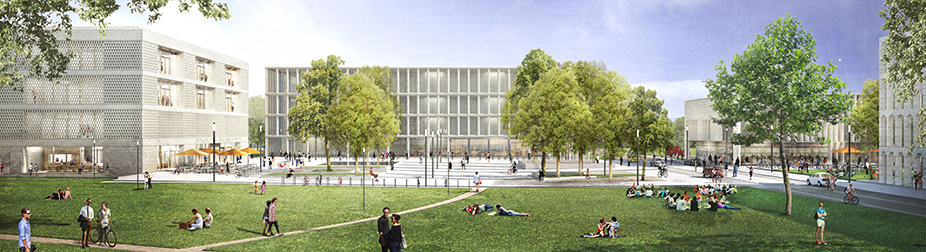 Campus der Zukunft Grafik Max Dudler GmbH Berlin Campus der Zukunft Grafik Max Dudler GmbH Berlin