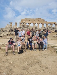 Gruppenbild Exkursion Sizilien 2025