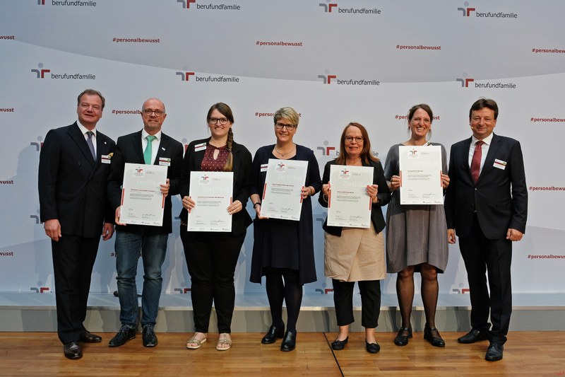 Zertifizierung audit familiengerechte Hochschule 2018