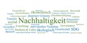 Wortwolke zum Nachhaltigkeitsverständnis (Bild: BfN / Mirka Viola Waltz und Marcus Kieslich mit wortwolken.com)