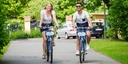 Mit dem Kooperationspartner nextbike schnell unterwegs zwischen den Campusbereichen (Bild: JLU / Katrina Friese)