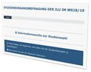 Studieneingangsbefragung Screenshot