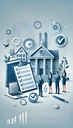 DALL·E 2025-05-09 12.44.29 - A modern, clean and professional vertical illustration in blue and gray tones, designed for a university information website aimed at academic reviewe.webp