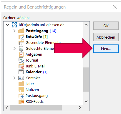 Outlook Ordner erstellen Outlook Ordner erstellen