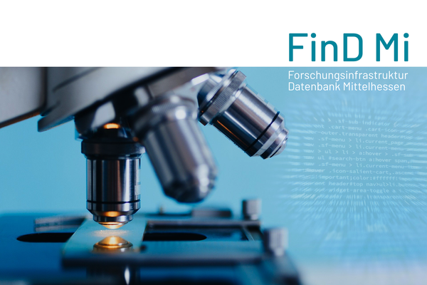 FinD Mi Logo mit Mikroskop