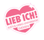 Lieb-ich-Sticker links
