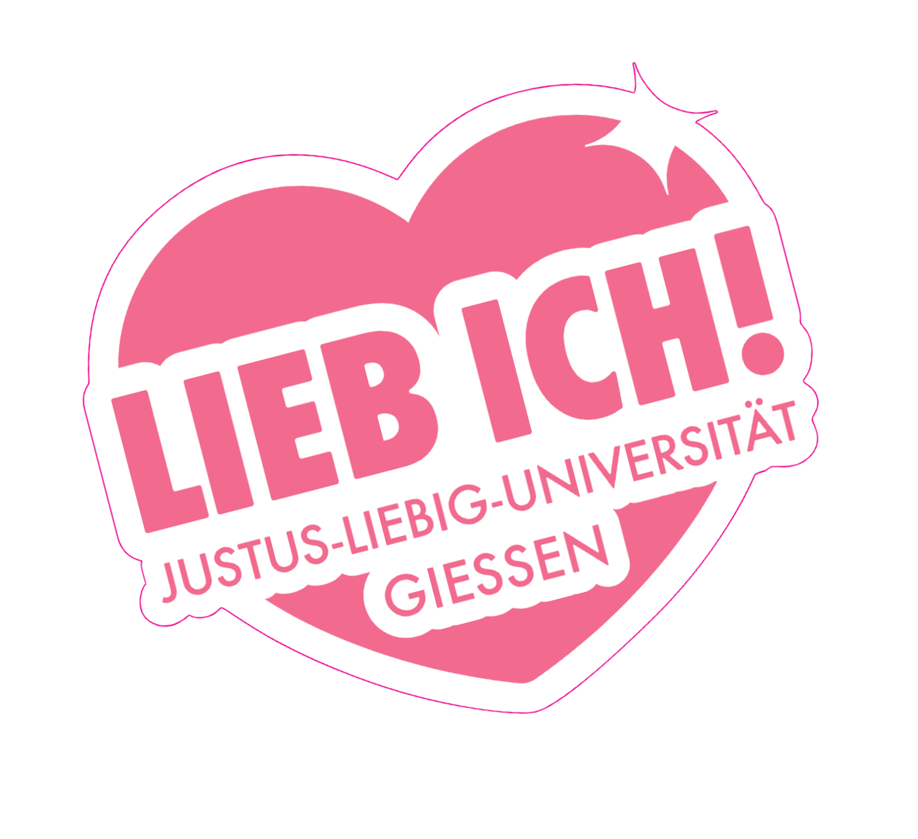 Lieb-ich-Sticker links