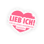 Lieb-ich-Sticker