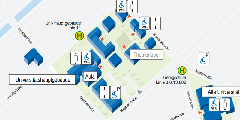 Zugänglichkeit von Gebäuden