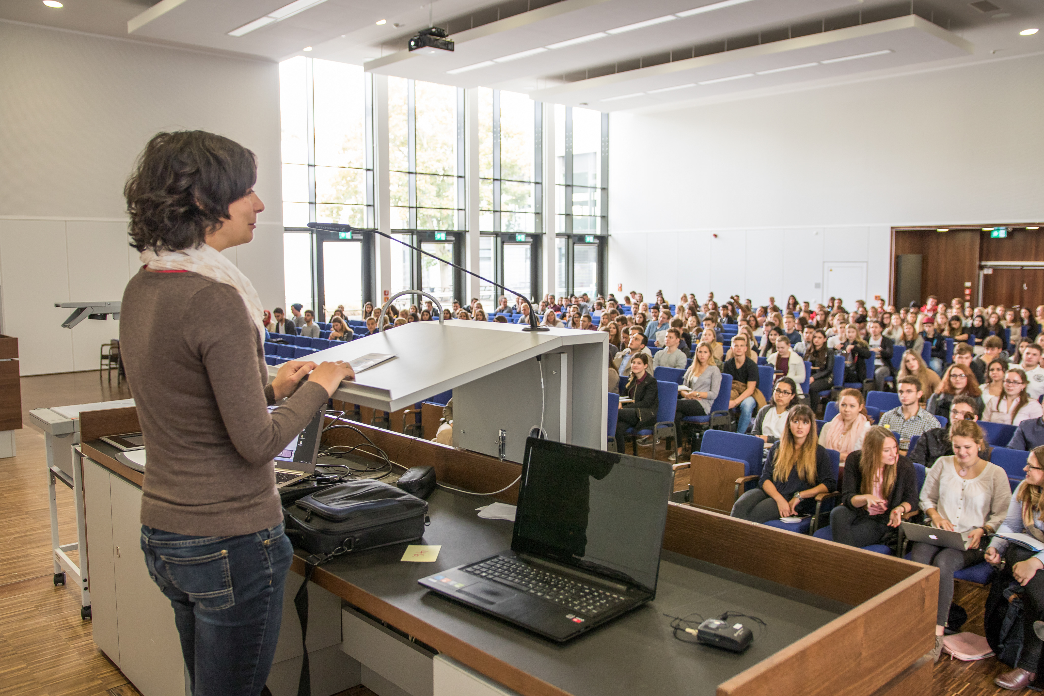 Begrüßung der neuen Jura-Studierenden | Foto: Kahl/JLU