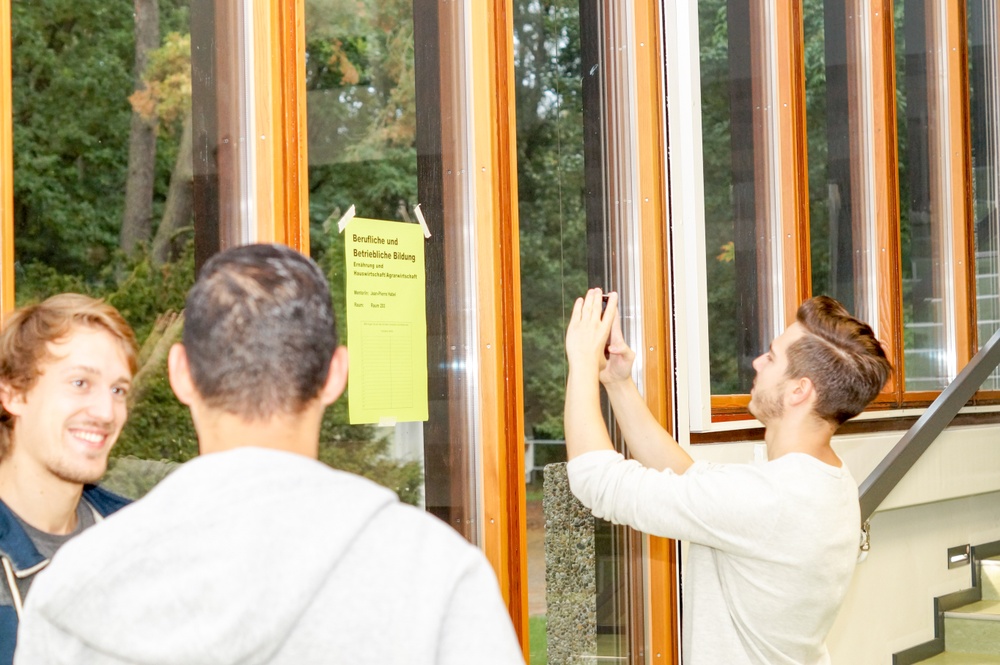 Begrüßung für Studierende des Studiengangs Berufliche und Betriebliche Bildung | Bild: Kahl/JLU