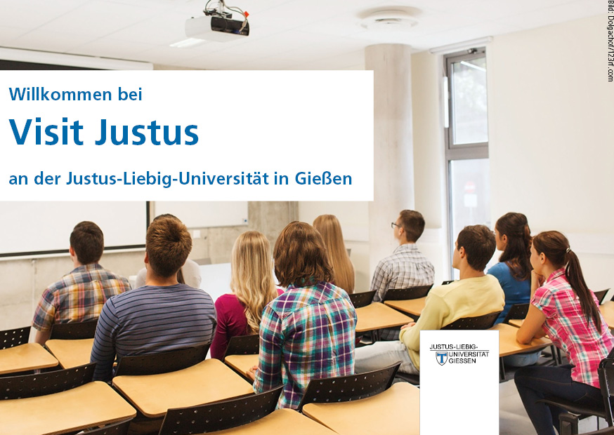 Flyer Visit Justus | © JLU