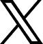 Das Twitter-Logo. Dieses Logo beinhaltet einen Link zur X, früher Twitter Seite von Nidit.