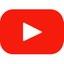 Das Youtube-Logo. Dieses Logo beinhaltet einen Link zur Youtube-Präsenz von Nidit.