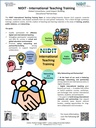Poster International Teaching Training Übersicht