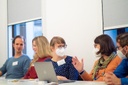 NIDIT Team im Gespräch beim Teaching Futures Day