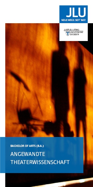 Flyer Angewandte Theaterwissenschaft