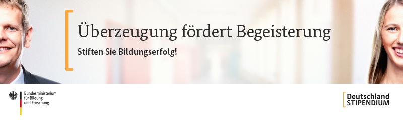 Deutschlandstidpendium Informationenen zum Deutschlandstidpendium