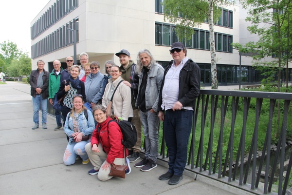 Gruppenbild der Teilnehmenden der Stadtführung