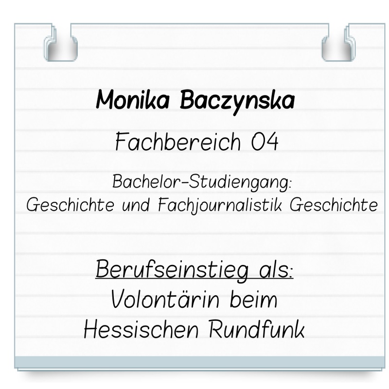 Steckbrief Baczynska