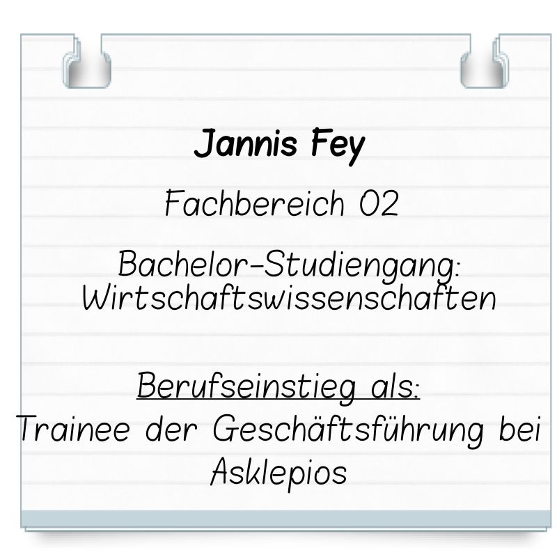 Steckbrief Jannis Fey