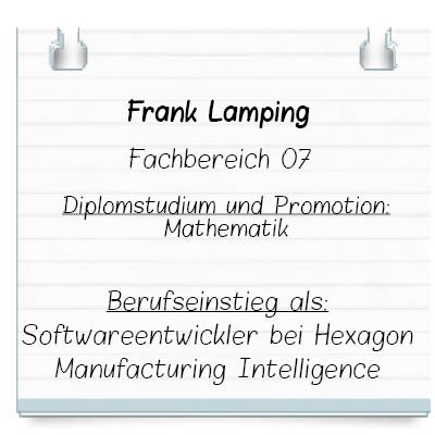 Steckbrief Frank Lamping