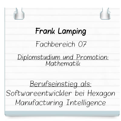 Steckbrief Frank Lamping