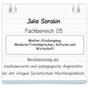 Steckbrief Sorokin