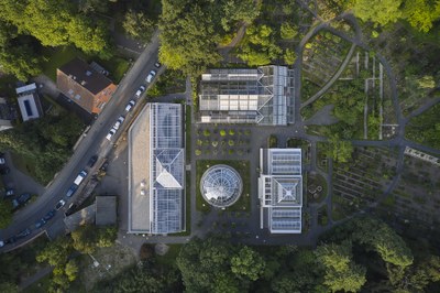 Botanischer Garten Luftbild