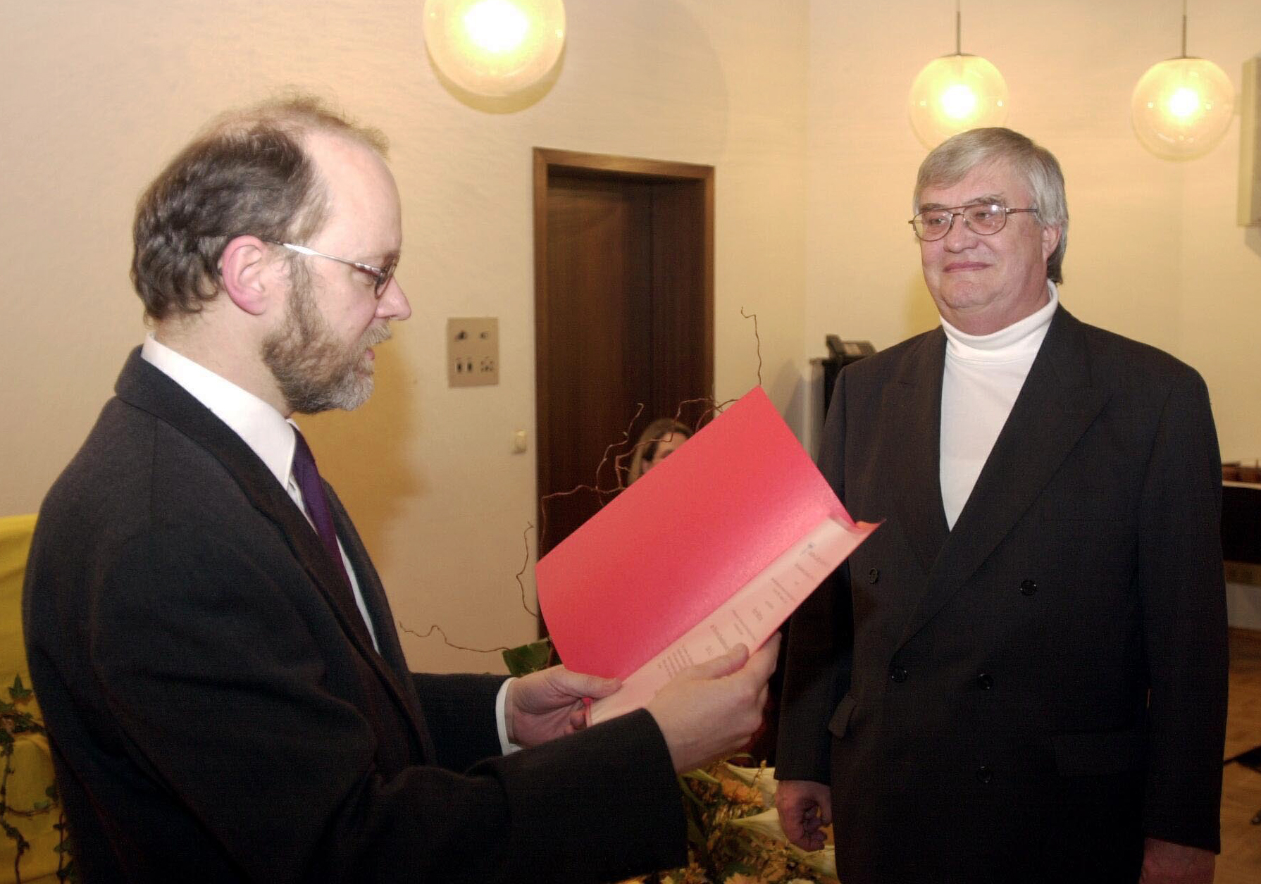 Ehrendoktorwürde Peter Härtling 2001