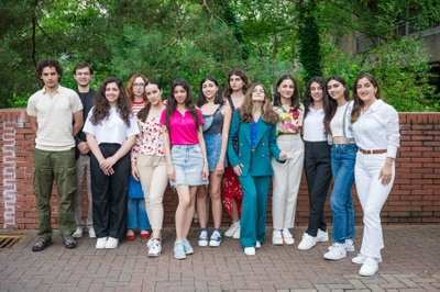Studierende aus Armenien, Aserbaidschan und Georgien zu Gast an der JLU – Fotos: JLU / Katrina Friese
