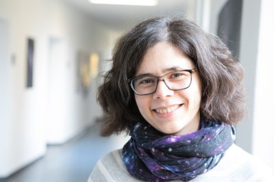 Preisträgerin Dr. Victoria Grinberg. Foto: Friedhelm Albrecht/Universität Tübingen