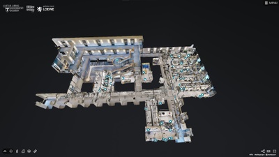 Übersicht des 3D-Modells. Foto: Hessen schafft Wissen / Steffen Böttcher