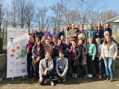 Kick-off-Meeting für das Projekt OrganicClimateNET Ende Februar 2024 in Fulda. Foto: Daniel Gallardo