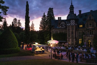 Uni-Sommerfest auf Schloss Rauischholzhausen. Foto: JLU / Katrina Friese