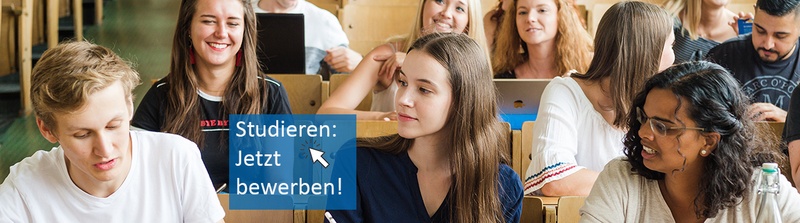 Studieren: Jetzt bewerben!