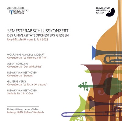 CD Semesterabschlusskonzert SS 2022 des Universitätsorchesters Gießen