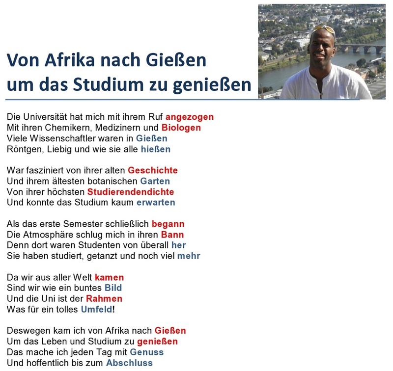 Von Afrika nach Gießen