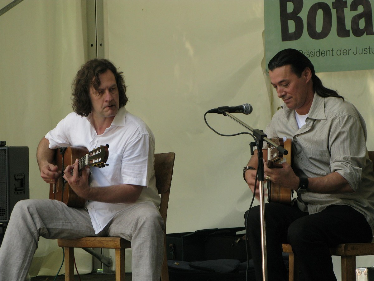Lulo Reinhardt und Gerd Stein