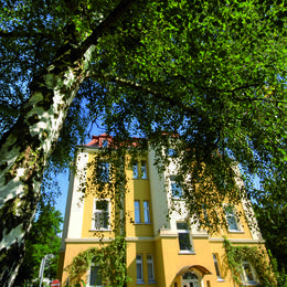The campus on Licher Strasse (Image: JLU Press Office/Franz Möller)