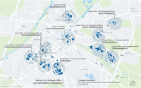 Site plan JLUmaps Campus overview