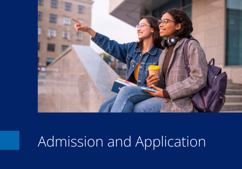 Heading: Admission and Application