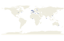 Karte Standorte Study Abroad