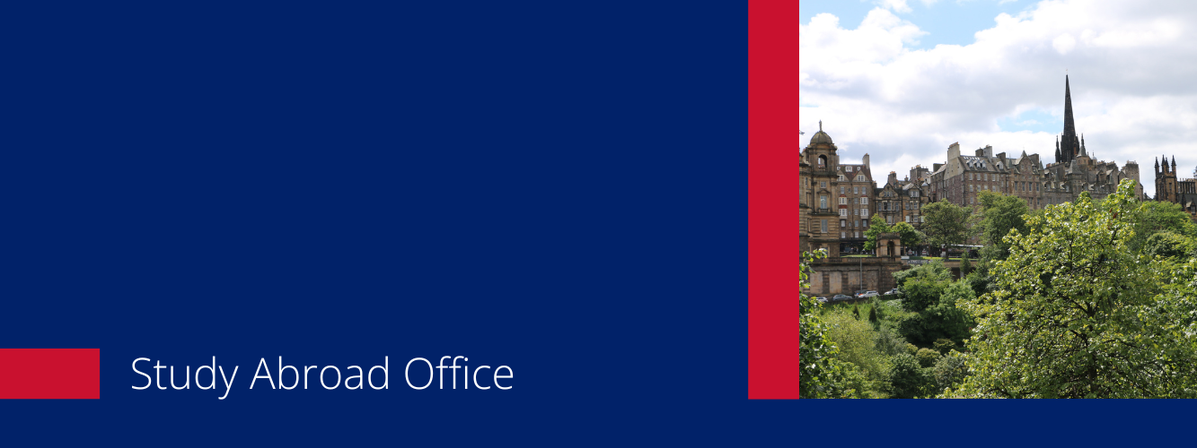 Slider Startseite Edinburgh Heading: Study Abroad Office
