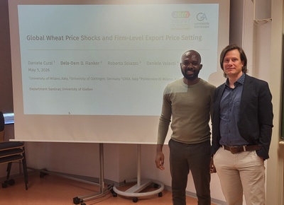 Prof. Dr. Dela-Dem Doe Fiankor and Prof. Dr. Thomas Kopp